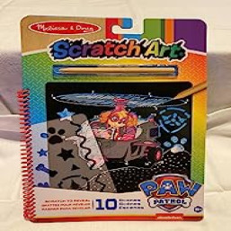 Melissa and Doug Paw Patrol Scratch Art Pad - Skye